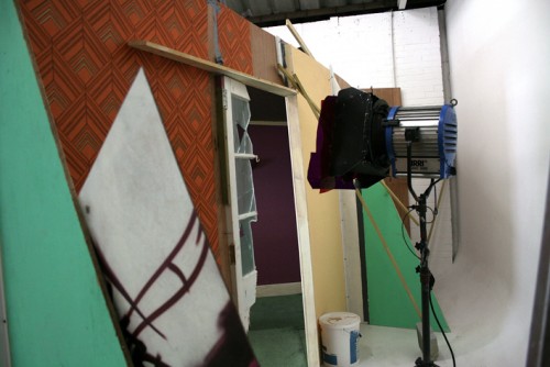 Behind the Set at Garage Studios 