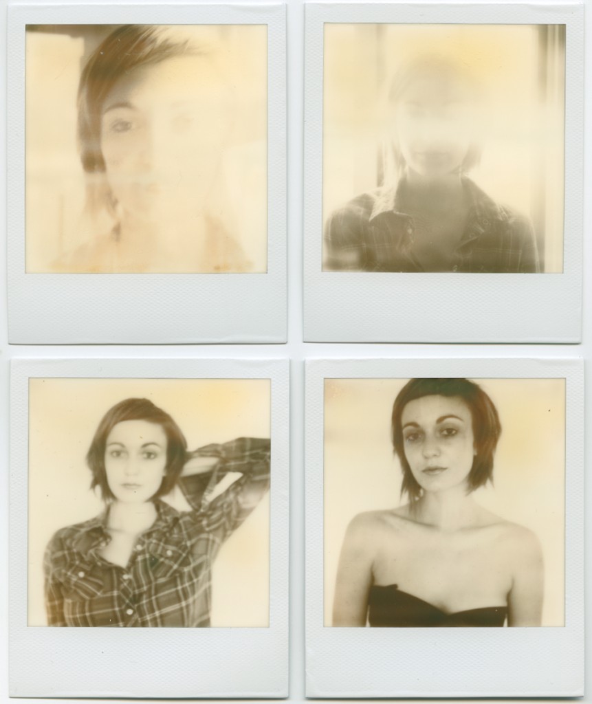 Rebecca- Polaroid 600 test shots
